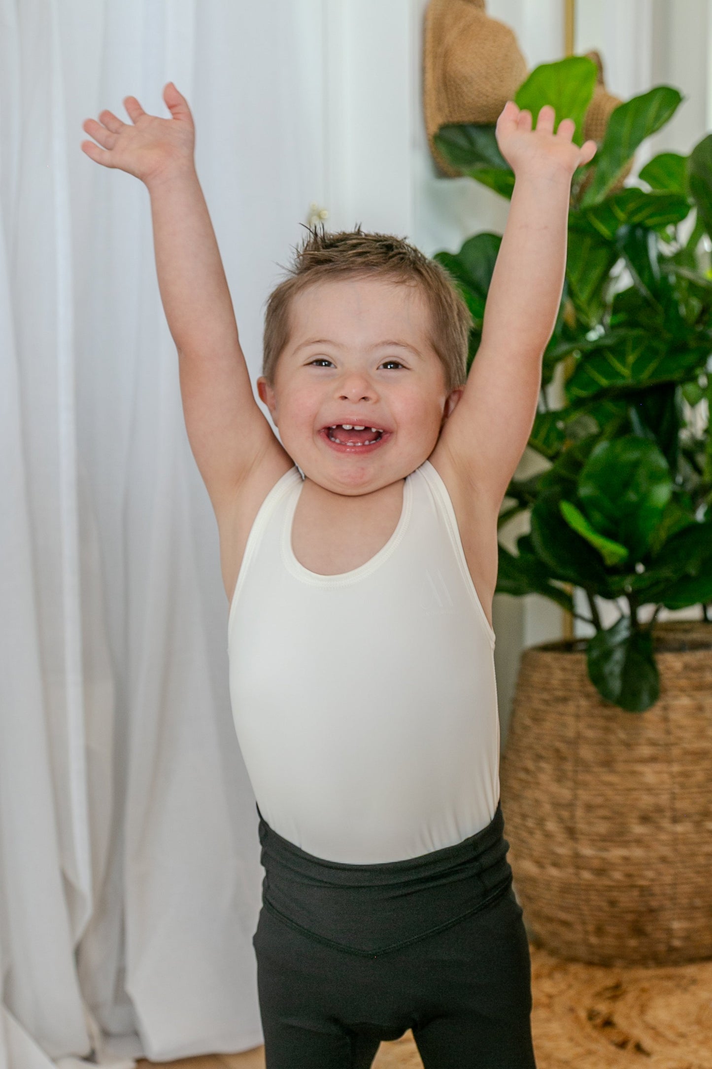 Compression Singlet - White