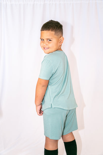 Cozy Loose Shorts - Green