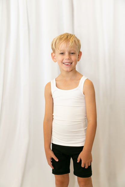 Compression Singlet - White