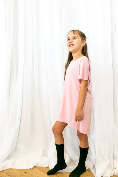 Vestido aconchegante - Rosa