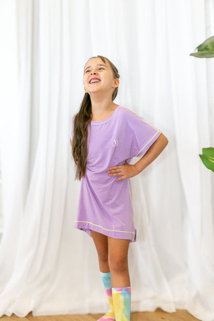 Cozy Dress - Purple