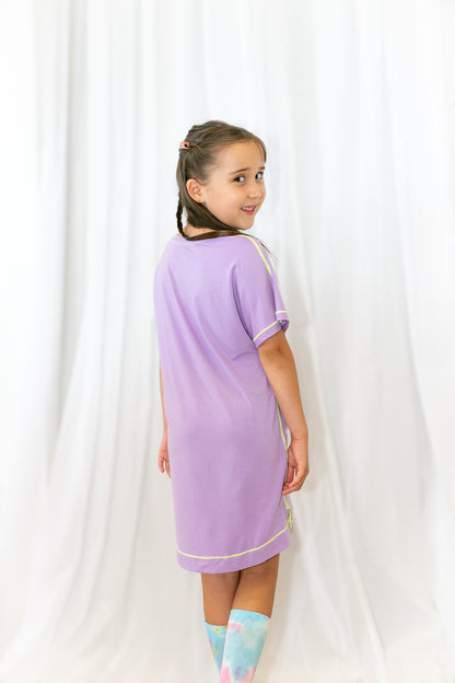 Cozy Dress - Purple