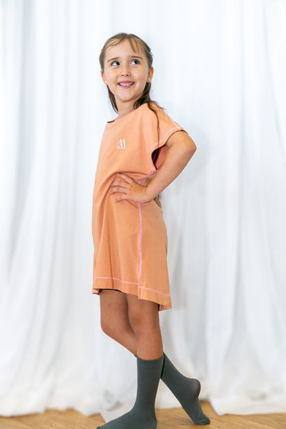 Cozy Dress - Orange