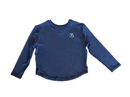 Cozy Long Sleeve Shirt - Blue