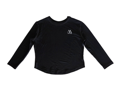 Cozy Long Sleeve Shirt - Black